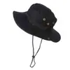 Nuevo sombrero de pescador de verano para hombres y mujeres, sombrero para el sol de pesca al aire libre, sombrero para el sol de montañismo, plegable de ala ancha