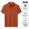 Camisa Polo de Algodón Lingyun Color Sólido Ropa de Trabajo Camiseta con Cuello Solapa Ropa de Trabajo de Verano para Hombres y Mujeres Manga Corta Logo Bordado para Mujer