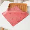 Toalla Cuadrada de Dibujos Animados de Coral Fleece al por Mayor Paño de Limpieza de Cocina Suave Absorbente Pañuelo Doméstico para Niños Puede Dropshipping