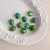 Cuentas Acrílicas Mágicas de Colores Mate UV para Pastel, DIY, Agujero Recto, Colgante para Cadena de Teléfono, Accesorios para Bolsas