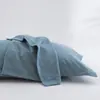 Un par de fundas de almohada de algodón puro cepillado para otoño e invierno, fundas de almohada de algodón para adultos 48x74, funda para almohada grande 50x80