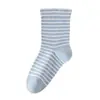 Industria de Calcetines Zhuji: Calcetines posparto para mujer para otoño e invierno, cálidos, holgados, para uso en casa, calcetines de dormir de algodón puro a rayas hasta la mitad de la pantorrilla para mujeres embarazadas, venta al por mayor