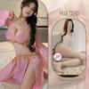 Lencería Floral y Sexy con Toque Exótico, Modelo Nuevo Retro Dunhuang Estilo Palacio, Camisón Puro Deseo de Princesa, Estilo Dunhuang
