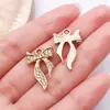 Acessórios para Joias DIY com Strass, Pérolas, Borboleta e Pingentes Dourados, Colares Chave Artesanais, Pulseiras, Charms Pequenos para Venda Transfronteiriça
