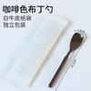 Conjunto de Garfo e Colher Descartáveis, Garfo para Rolo Suíço, Colher para Pudim de Caramelo, Colher de Sobremesa, Colher para Mousse, Garfo para Frutas Melancia