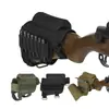 Bolsa Táctica Portátil para Balas de Exterior Bolsa de Soporte de Mejilla Elegante Bolsa para Munición Dos en Uno Estilo Militar CS Bolsa para Culata y Balas
