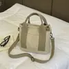 Bolso bandolera pequeño cuadrado suelto y simple estilo japonés Bolso de hombro único estilo perezoso estilo coreano Bolso de mano para fiesta de estudiantes compras navideñas