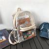 Mochila Transparente de PVC para Hombres y Mujeres, Mochila de Pareja, Nueva Mochila Impermeable de Verano, Bolsa de Gelatina, Bolsa de Playa Colorida