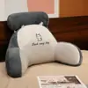 Cojín de Cabecera Bolsa Suave Cojín de Cama Cojín Grande para la Espalda Almohada Chica Durmiendo Sofá Almohada de Protección para la Cintura Chica de Dormitorio