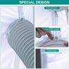 Amazon nuevo producto aire acondicionado móvil deflector de tela suave tela de sellado para puerta corredera y ventana tela de sellado para salida de aire tela de sellado cortavientos