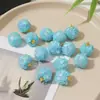 16mm Venta Caliente Lentejuela AB Bola de Pelo Colgante DIY Pendientes Collar Joyería Cadena de Teléfono Móvil Llavero Colgante Accesorios