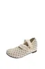 Zapatos de noche para mujer que aumentan la altura, otoño 2026, estilo retro coreano, lunares, puntera redonda, poco profundos, tipo ballet, Mary Jane