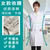 Novo Jaleco Branco Espesso de Laboratório Manga Longa Mesmo Estilo para Homens e Mulheres Estudantes Universitários Jaleco Experimental Jaleco de Médico Jaleco para Alimentos Jaleco de Proteção do Trabalho