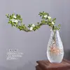 Baoshi Nieve de junio maceta hidropónica bonsái forma de acantilado oficina interior mesa fácil de cuidar plantas de follaje mesa de centro agua