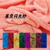 Vestido Mameluco de Tela de Gasa con Purpurina de Cielo Estrellado Fondo para Fotografía Malla de Seda Brillante Iridiscente Gasa Tejido Elástico DIY
