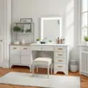 Amazon Más Vendido Transfronterizo Tocador Mesa de Tocador con Espejo Habitación Moderna Simple Apartamento Pequeño Tocador de Celebridad de Internet