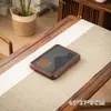 Bandeja de té de madera maciza de palo de rosa modelo nuevo 2024 bandeja de almacenamiento de agua para el hogar mesa de té pequeña seca de madera para sala de estar