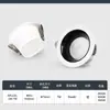 Luminária de Teto LED Embutida 7W Moderna Decoração de Casa Sala de Estar Balde de Luz 7,5cm Escritório Restaurante Luminária de Teto