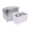 Bolsa Isotérmica de Papel de Aluminio Tridimensional Engrosada para Llevar, Bolsa Refrigerante Desechable para Frutas, Pasteles y Mariscos, Caja Isotérmica de Algodón Perlado