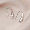 S999 Sterling Prata Água Gota Tassel Brincos Mulheres Nicho Coreano Frio Estilo Brincos Elegantes Brincos Femininos Luz Luxo High-end Brincos