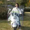 Para-brisa de Veículo Elétrico, Protetor de Chuva Frontal para Moto e Scooter, Escudo de Plástico, Para-brisa de Veículo a Bateria, À Prova de Vento