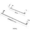 En Stock Rack para Toallas de Acero Inoxidable 430 Color Dorado, Barra para Toallas sin Taladro, Rack para Toallas de Baño de Barra Única, Rack para Gabinete