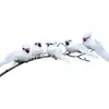 Decoraciones para Fiesta de Navidad, Montaje de Lugar para Pájaros, Pájaros Falsos de Espuma, Pájaros Artificiales Estilo Pluma, Pájaros Nuevos Hechos a Mano, Venta al por Mayor