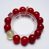 [Pronto para Explodir] Pulseira de Cristal Vermelho Sangue de Pombo Natural para Mulheres Mais Fácil de Combinar Pulseira de Cristal Torre Amarela Cristal Limão Atacado