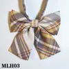 Estilo Japonés jk Corbata Mujer Talla Única Perezoso Preppy Estilo Camisa Uniforme Accesorios Uniforme Estudiante Cuadros Pareja Masculina Mismo Estilo
