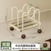 Estante para Tablas de Cortar con Protección contra el Viento Estante de Almacenamiento Multifuncional de Múltiples Niveles para Encimera de Cocina Estante para Tapas de Ollas Estante para Colocar Tablas de Cortar