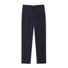 Moda Femenina Transfronteriza Estilo Europeo y Americano Pantalones Rectos Casuales de Cintura Alta Versátil Clásico Multicolor Largos 7901532