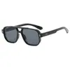 Gafas de Sol Kedun de Doble Puente y Montura Pequeña Poligonales Estilo Europeo y Americano Retro Casual Tendencia para Conducir