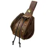 Venta caliente transfronteriza multi-plataforma bolsa de clavos de fila estilo vikingo medieval con cinturón colgante monedero bolso de cintura vintage