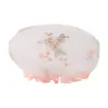 Gorro de ducha impermeable para mujer, uso doméstico, gorro de baño 3D, cubierta para el cabello anti-humedad, a prueba de aceite para cocina, doble capa engrosada