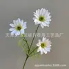 3 Crisântemos Artificiais de Verão Jardim Monet Cerimônia de Casamento Flores Artificiais 3D Margaridas Camomila Gérbera Flores Falsas Exportação
