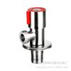 Venta al por mayor de fábrica 304 acero inoxidable engrosado válvula de pie calentador de agua para inodoro rueda roja y azul núcleo de cobre válvula de retención de agua