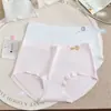 80-120 jin Algodão Amigo da Pele Sem Costura 10A Virilha Antibacteriana Fresco Doce Estilo Menina Confortável Respirável Roupa Íntima Feminina