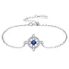 Pulseras Celtas al por mayor transfronterizas para mujer, Diseño hueco personalizado, Estilo nicho de alta gama, Lujo ligero, Circonita colorida, Regalo para novia o mejor amiga
