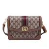 Bolso de mujer 2026 nuevo modelo, bolso cuadrado pequeño estampado retro de nicho moderno y a la moda, bolso cruzado de hombro de alta gama