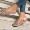 Sandalias Casuales de Verano 2025 de Talla Grande para Comercio Exterior Zapatos de Mujer Tacón de Cuña Europeo y Americano Calado Color Sólido Zapatos Individuales Sandalias Versátiles de Moda