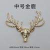 Acessórios de Pintura Decorativa Minimalista Moderno Cervo Golfinho Ruyi Cavalo Parede de Fundo Peixe Dourado Vaso Joias de Ferro