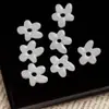 Estilo ins vidro de trabalhador leve doce colorido irregular furo grande flor pingente brincos DIY feitos à mão com contas acessórios de material