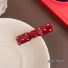 Estilo japonés y coreano, otoño e invierno, ondas simples, puntos, gotas de agua pequeñas, clip de pico de pato, flequillo simple que combina con todo, clip de borde, nicho, tocado exquisito