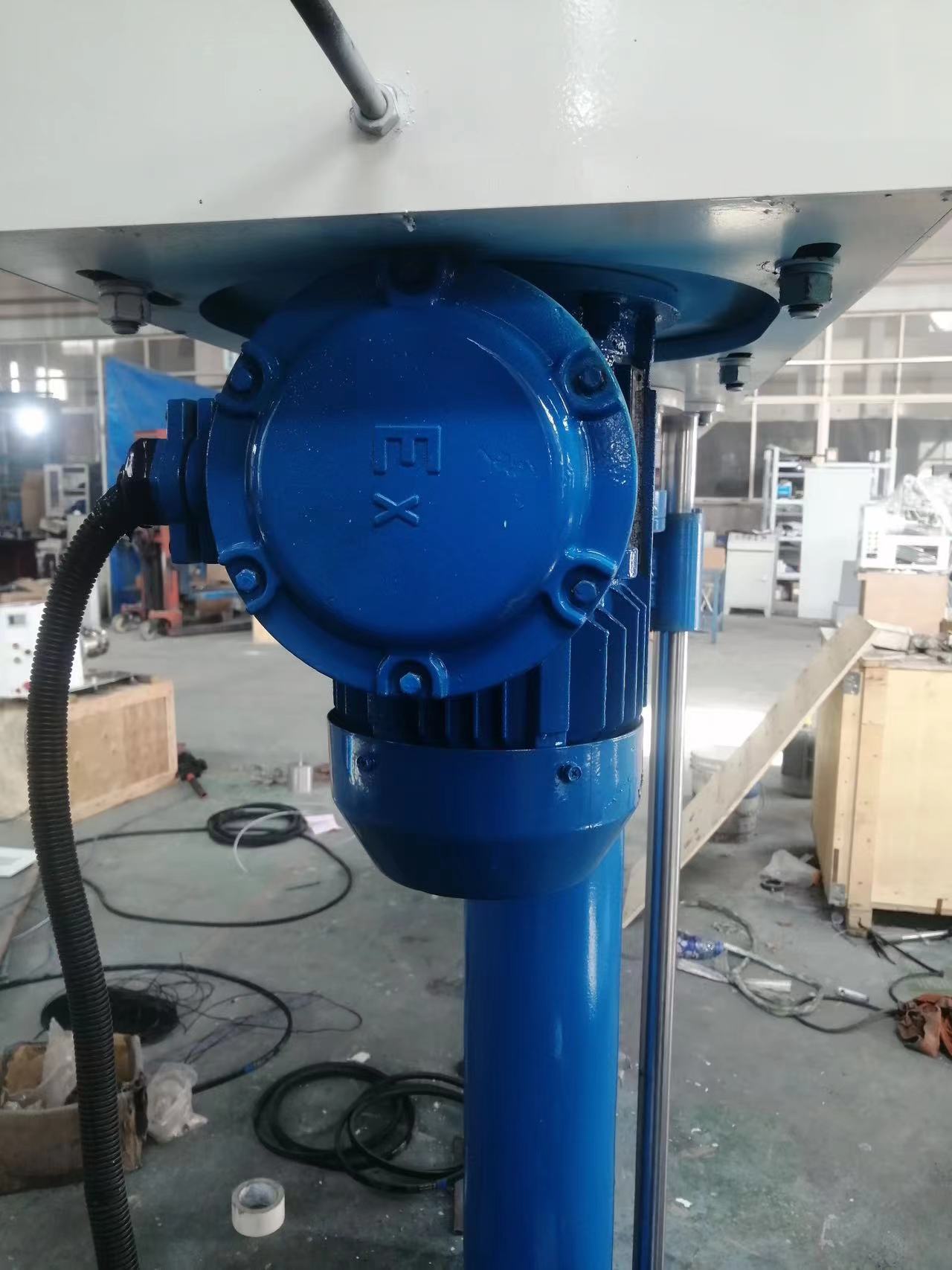 5.5kw 半防爆液压升降分散机5