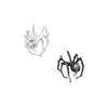 Anillo de Araña Oscura para Mujer Diseño de Nicho Ins Sentido Viento Frío Ajustable Anillo Gótico Anillo para Hombre y Mujer