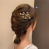Nuevo Clip para el Cabello de Estrella de Niña de Moda Gypsophila Rojo de Internet Colección de Accesorios para el Cabello de Diamante de Aleación Clip Lateral para Flequillo Hueco