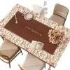 Mantel para Mesa de Comedor Estilo Nuevo 2026, Lujo Ligero y Sensación de Alta Gama, Mantel para Mesa de Centro de Sala de Estar, Impermeable, Resistente al Aceite, Resistente al Calor, Protector de Mesa