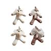 Tecido gaze flor urso linha coreana acessórios diy broche bolsa acessórios de cabelo grampo de cabelo acessórios roupas infantis sapatos e chapéus acessórios