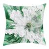 Serie Floral Natural Verde Estampado Digital Abstracto Felpa Corta Decoración para el Hogar Dormitorio Oficina Coche Funda de Cojín