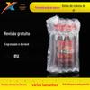 Spot enlatado vinagre molho de coluna de ar engrossado saco de espuma inflável saco de bolhas logística expresso embalagem filme material coluna de bolhas